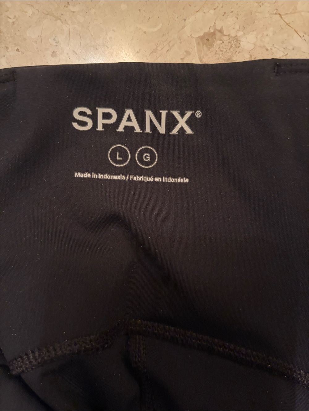 SPANX Black High-Waist Shaping Leggings